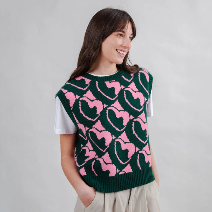 CHALECO - Brava Fabrics, Lana Heart