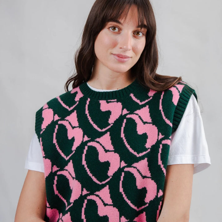 CHALECO - Brava Fabrics, Lana Heart