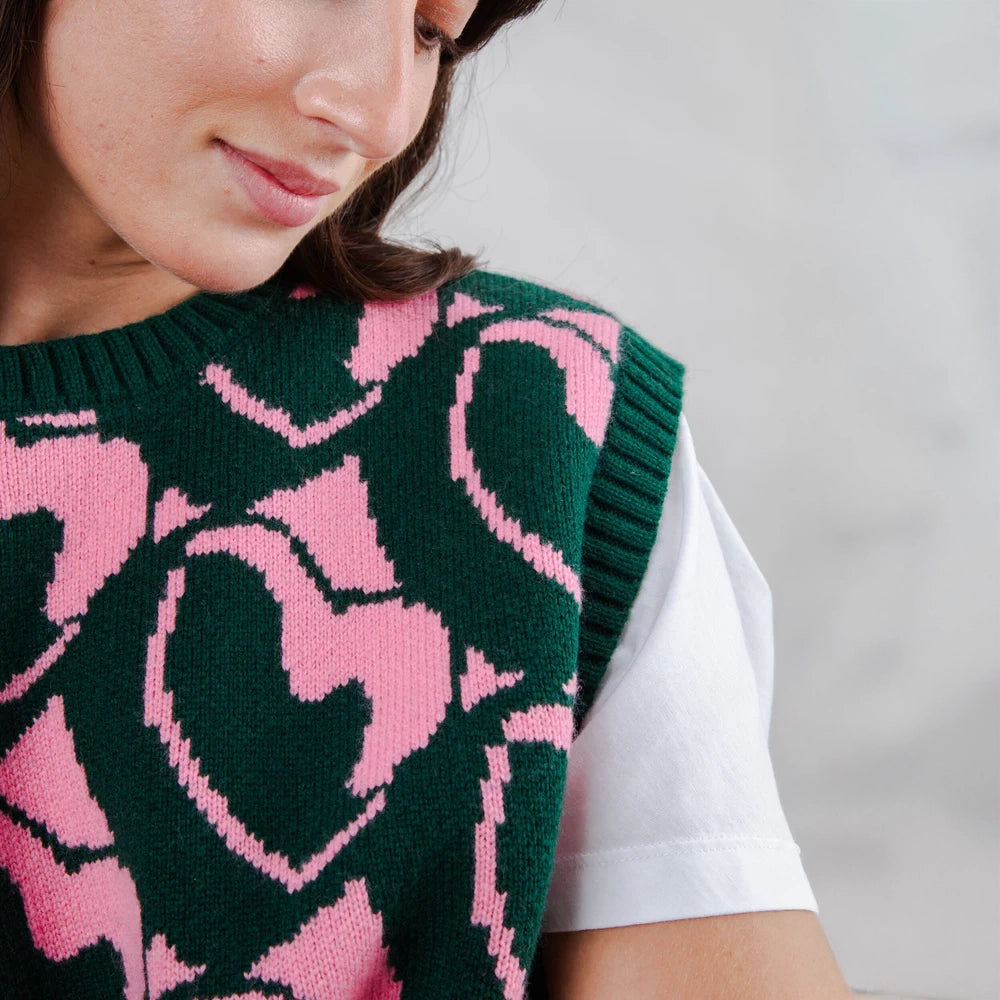 CHALECO - Brava Fabrics, Lana Heart