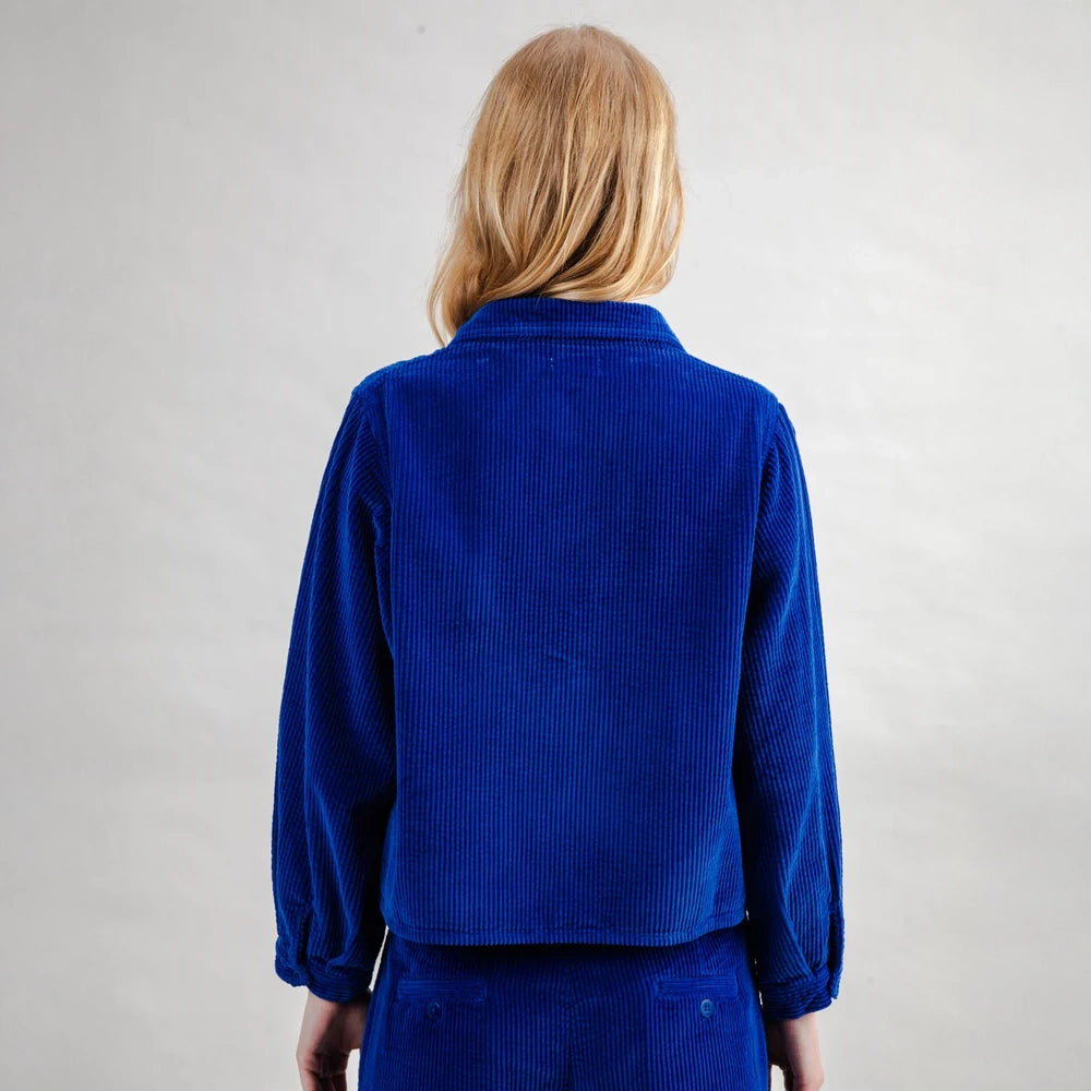 CAMISA - Brava Fabrics, Boxy de Pana Azul