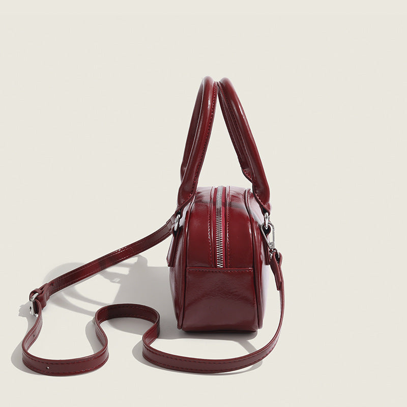 BOLSO - Terami, Mini Bowler Rojo