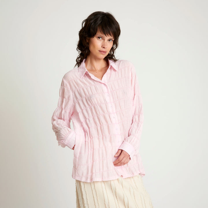 CAMISA - Wild Pony, Textura Rosa