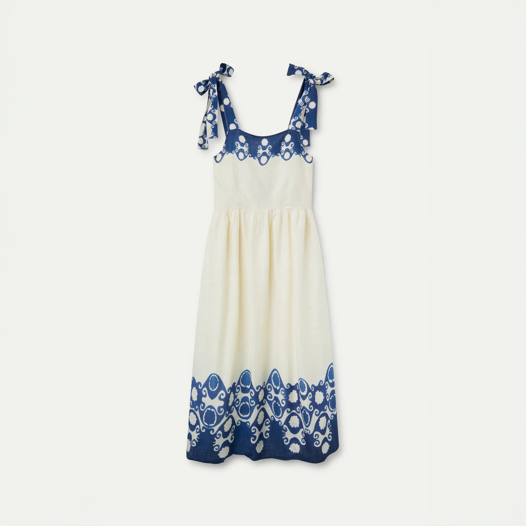 VESTIDO - Wild Pony, Largo Estampado Goa