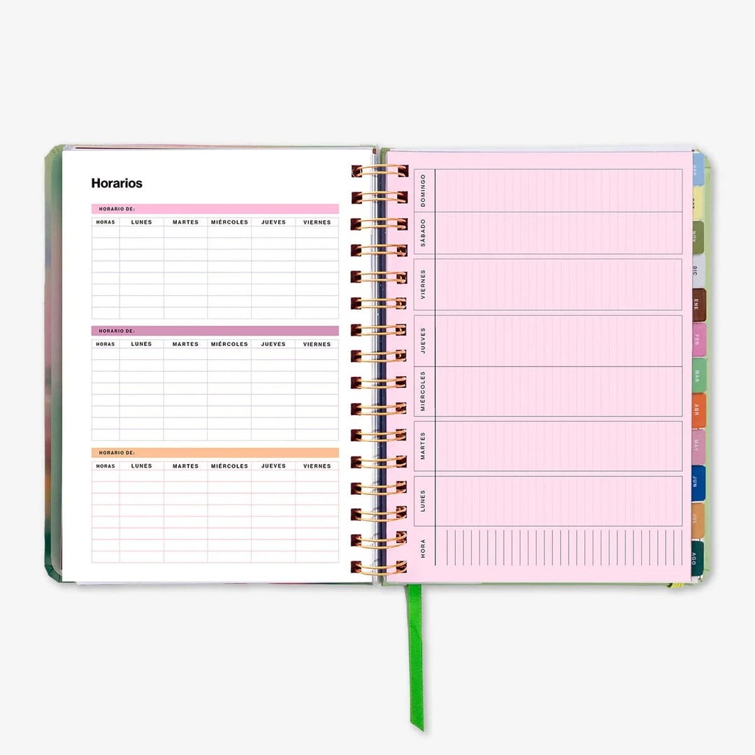 AGENDA ESCOLAR - UO, Bloom Semana Vista 2026-27