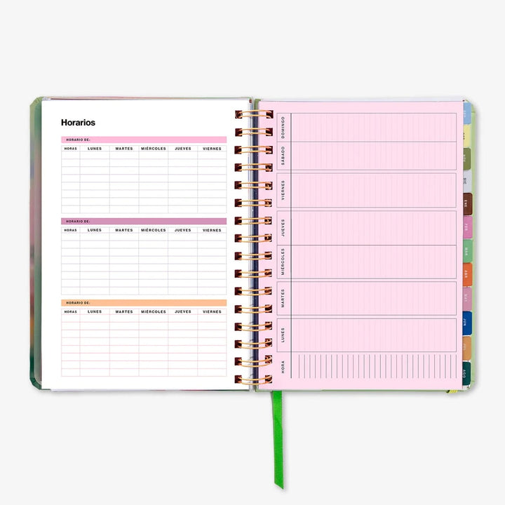 AGENDA ESCOLAR - UO, Bloom Semana Vista 2026-27