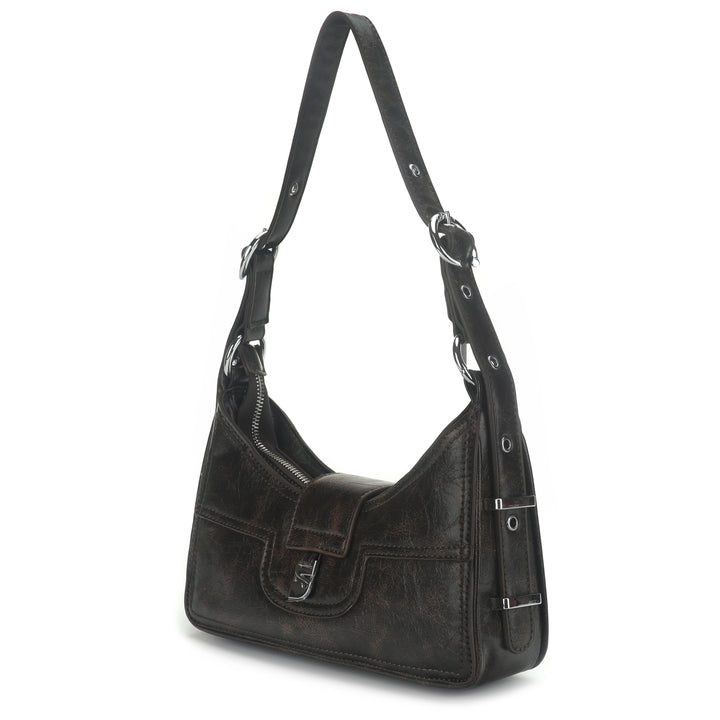 BOLSO - Silfen, Alba brown cracked
