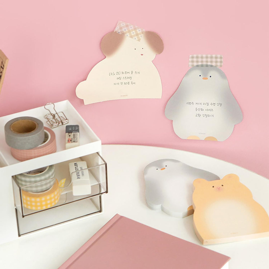 NOTAS ADHESIVAS - Iconic, 05 Hamster Memo Pad