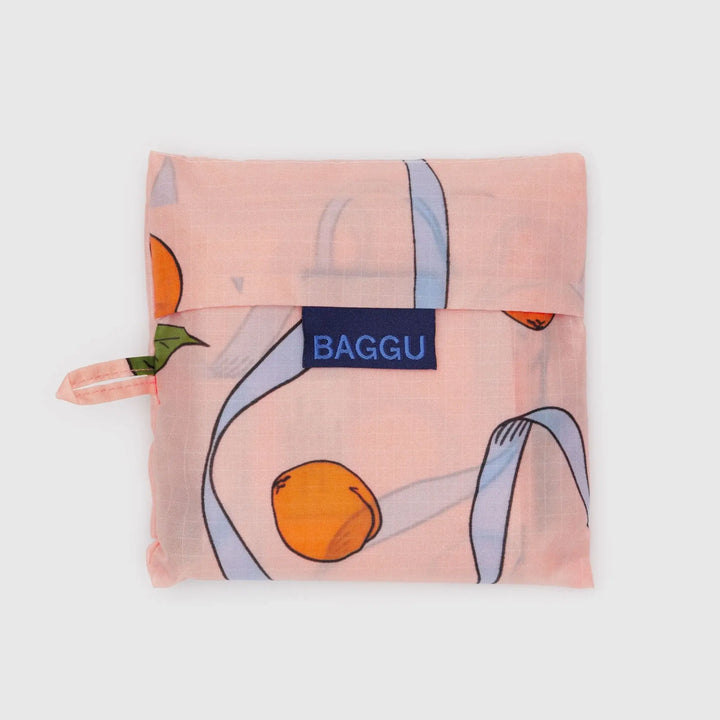 TOTE BAG - Baggu, Apricots & Ribbons