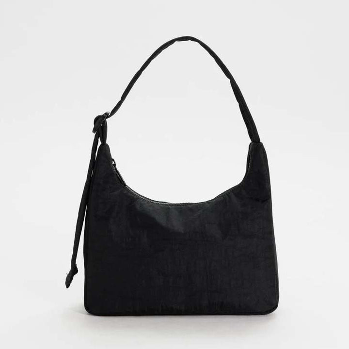 BOLSO - Baggu, Mini Nylon Shoulder Bag Black