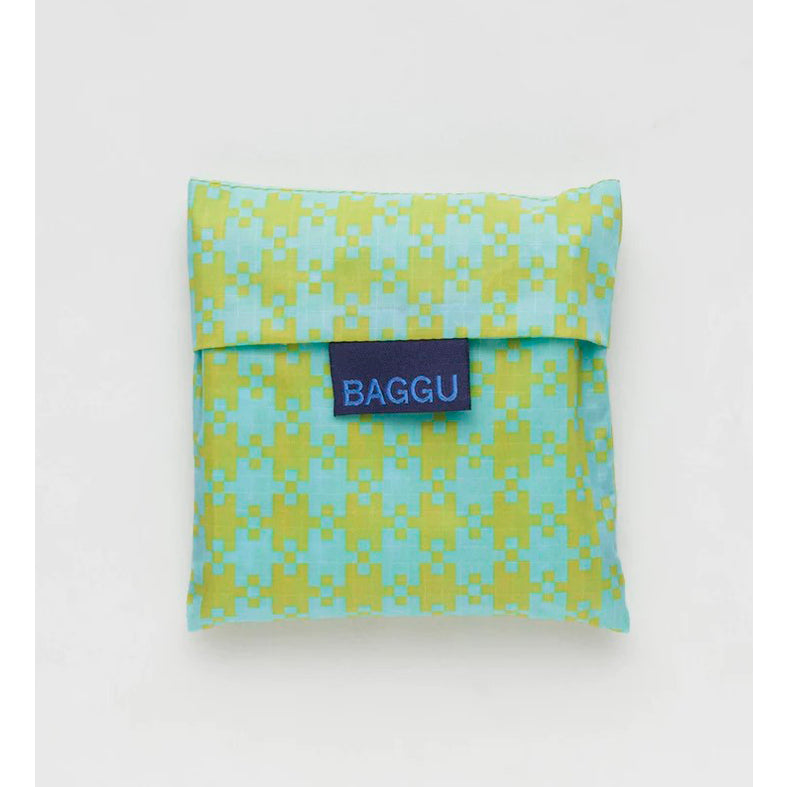 TOTE BAG - Baggu, Mint Pixel