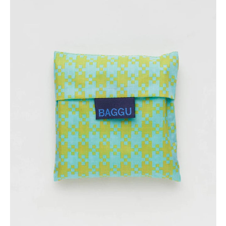 TOTE BAG - Baggu, Mint Pixel