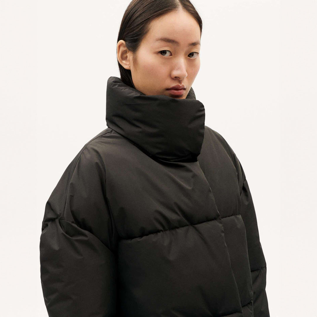 ABRIGO - Thinking Mu, Black Delaunay Jacket