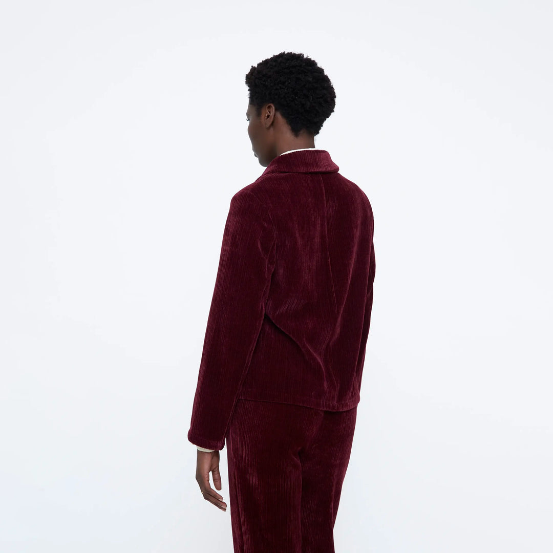 BLAZER - Wild Pony, Terciopelo burdeos