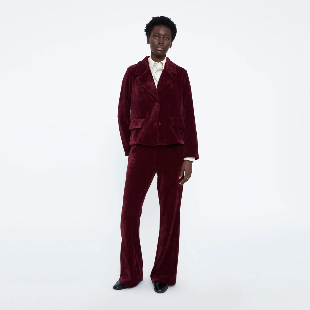 BLAZER - Wild Pony, Terciopelo burdeos