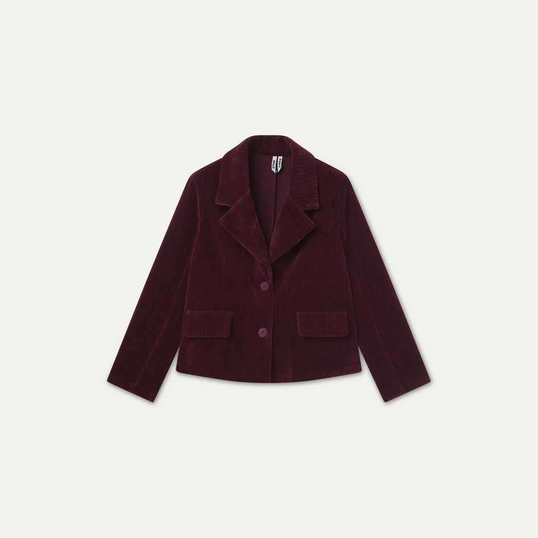 BLAZER - Wild Pony, Terciopelo burdeos