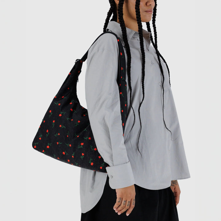 BOLSO - Baggu, Painted Wildflower Nylon Shoulder Bag