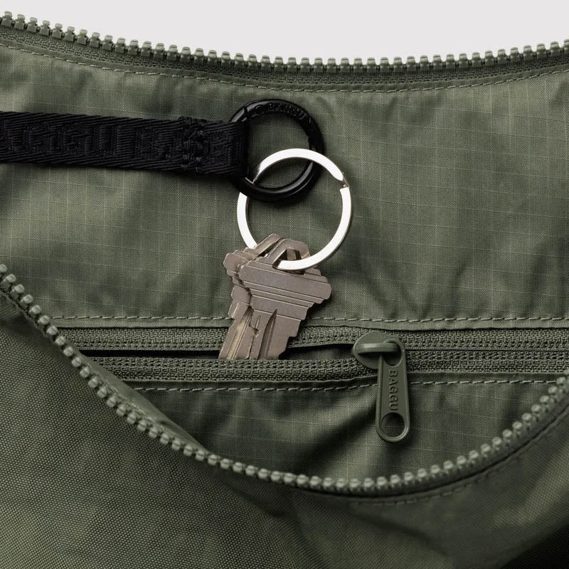 BORSA - Baggu, Deep Sea Large Nylon Crescent Bag