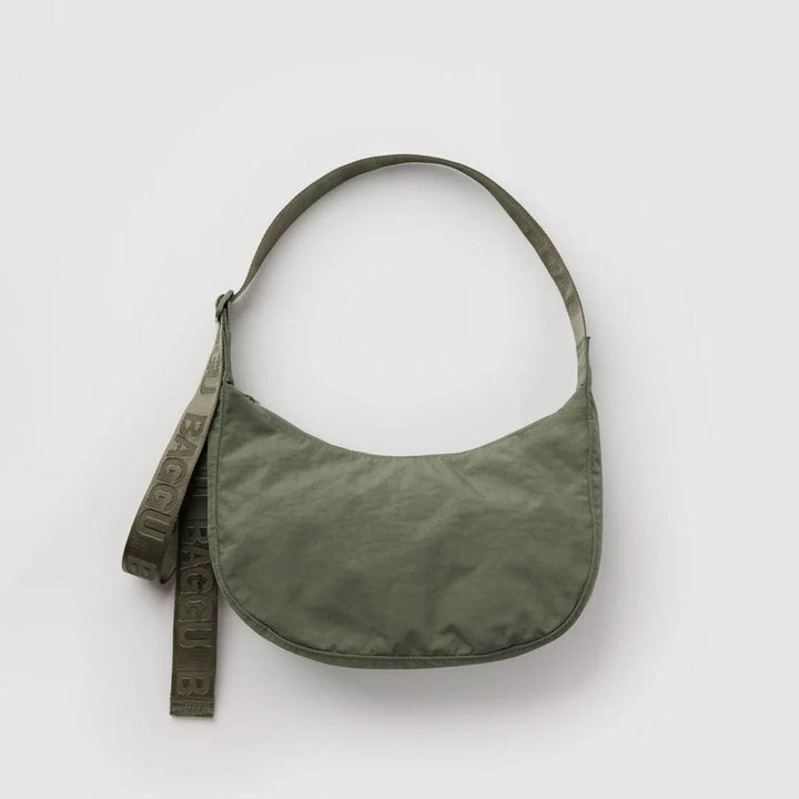 BOLSO - Baggu, Caper Medium Nylon Crescent Bag