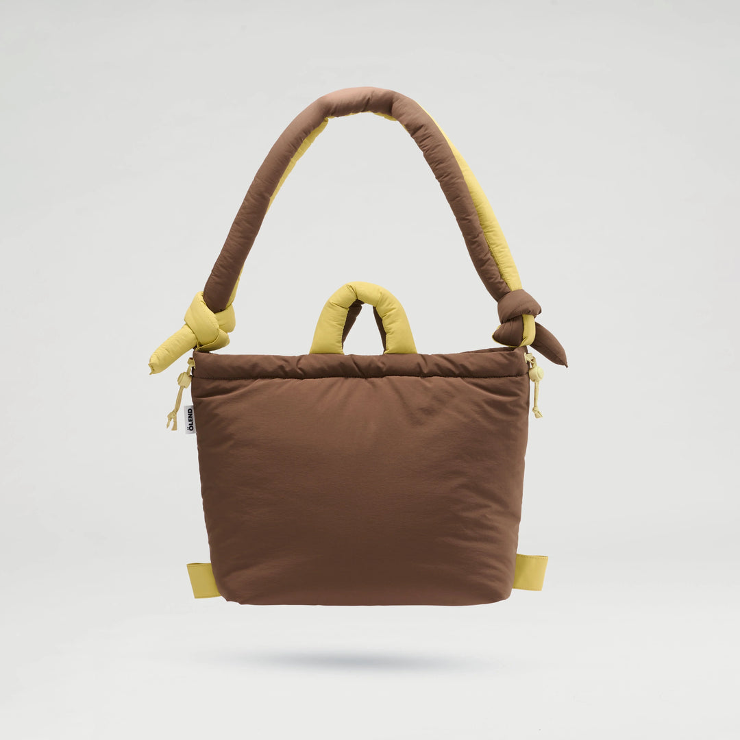BOLSO - Ölend, Ona Soft Bag Combo Chocolate + Lime
