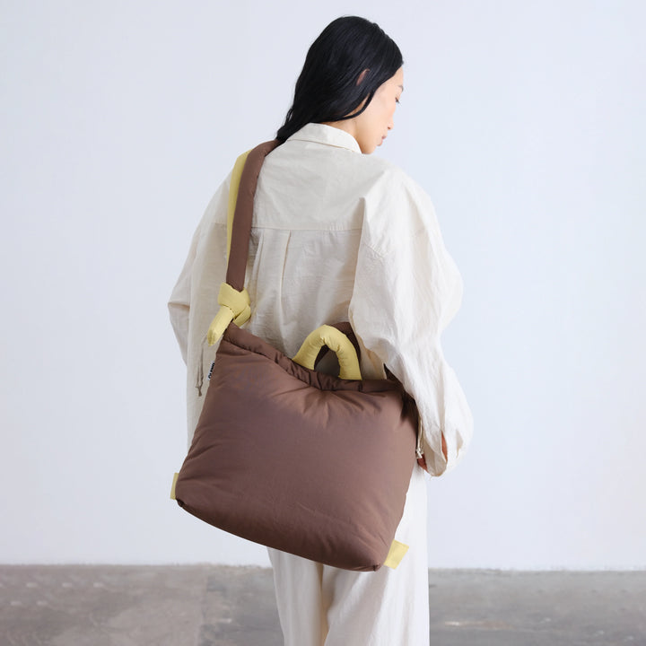 BOLSO - Ölend, Ona Soft Bag Combo Chocolate + Lime