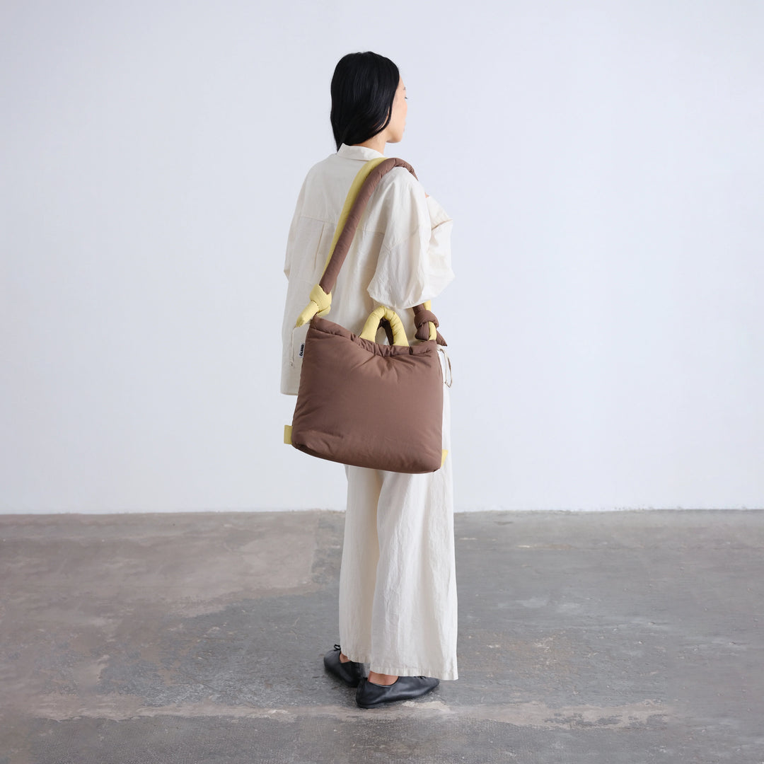 BOLSO - Ölend, Ona Soft Bag Combo Chocolate + Lime