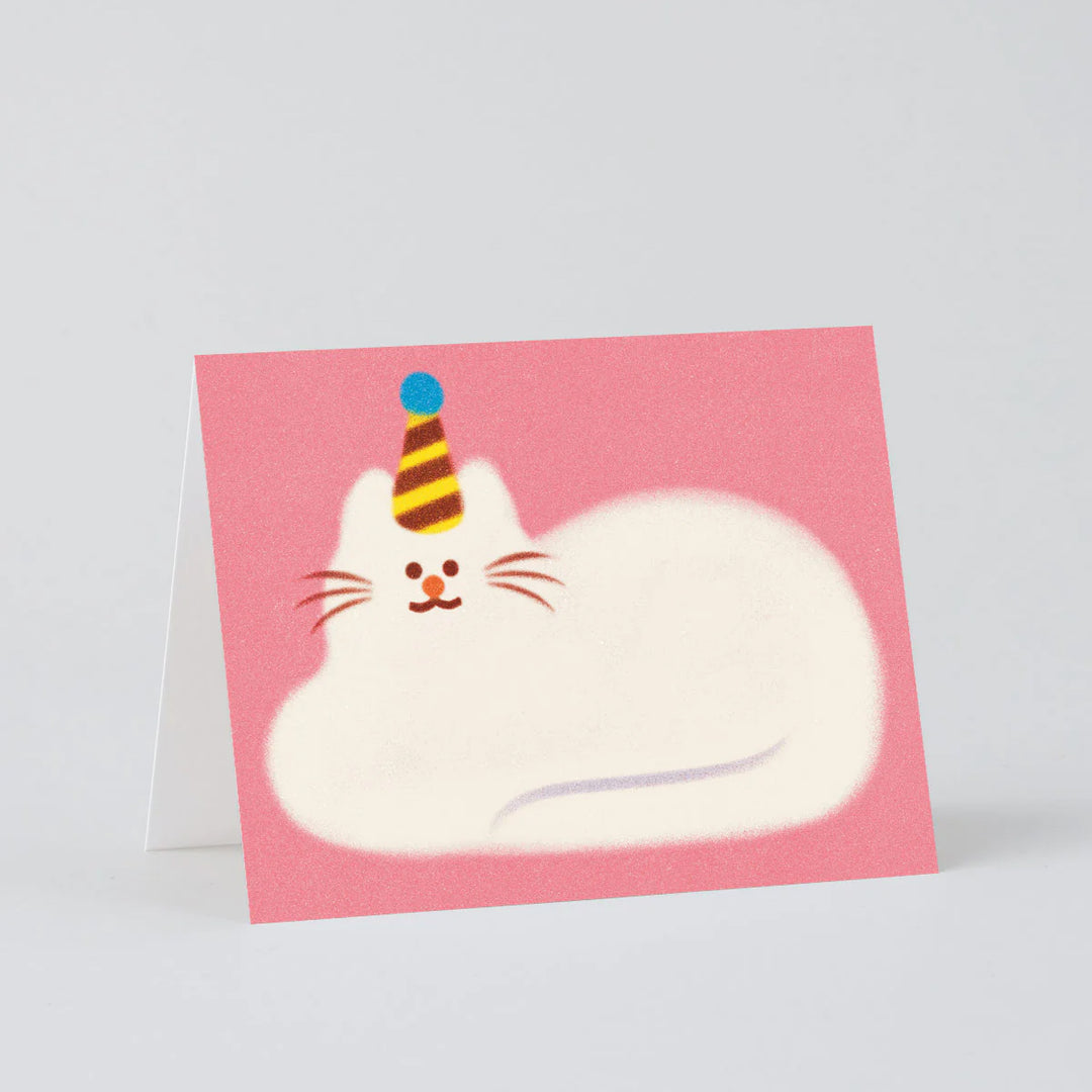 TARJETA FELICITACIÓN - Wrap Magazine, Birthday Cat