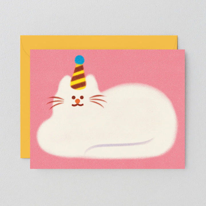 TARJETA FELICITACIÓN - Wrap Magazine, Birthday Cat