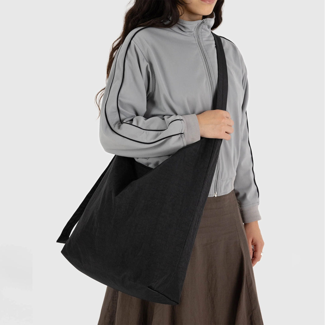 BOLSO - Baggu, Large Nylon Sling Bag Black