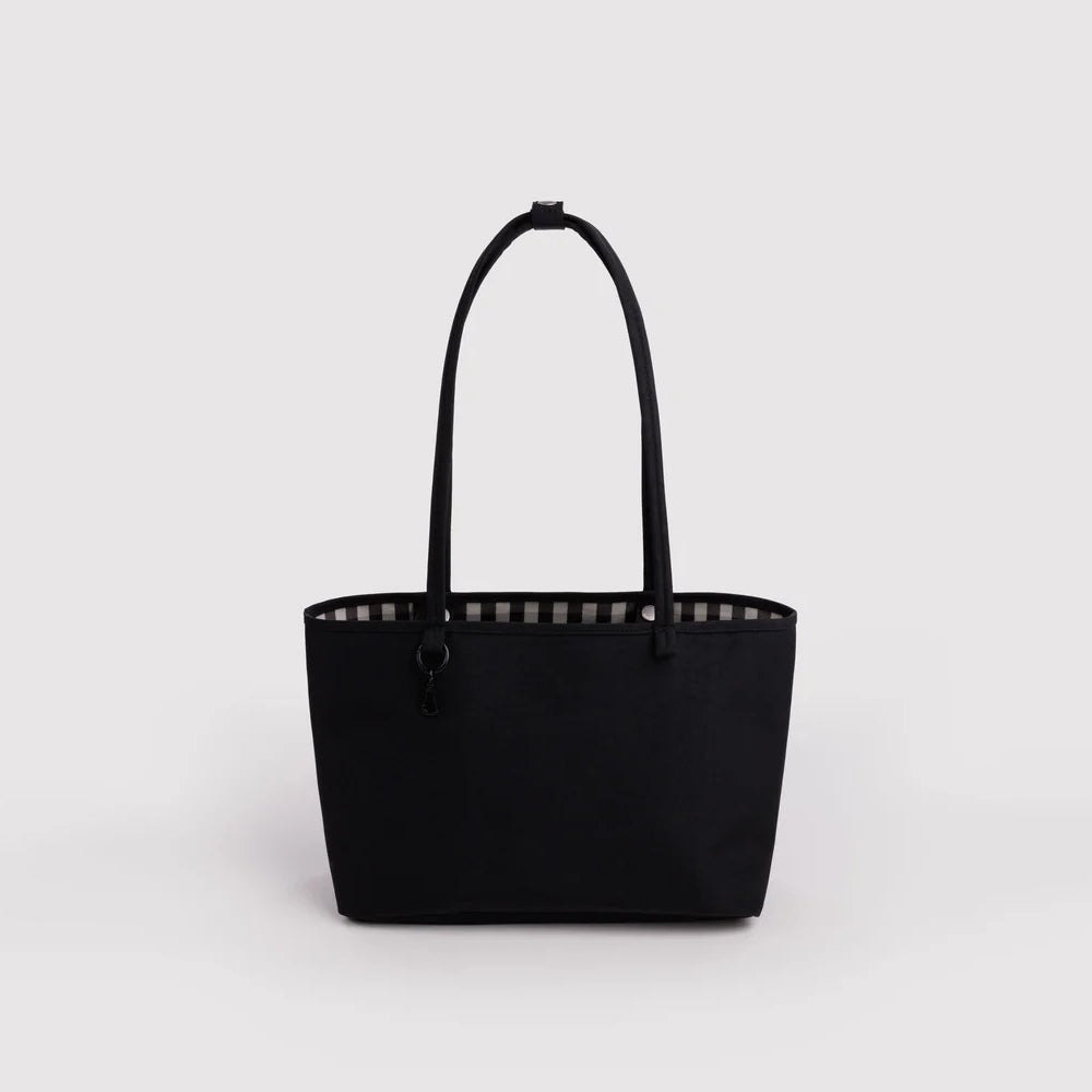 BOLSO - Baggu, Black Mix Medium Nylon Reversible Tote