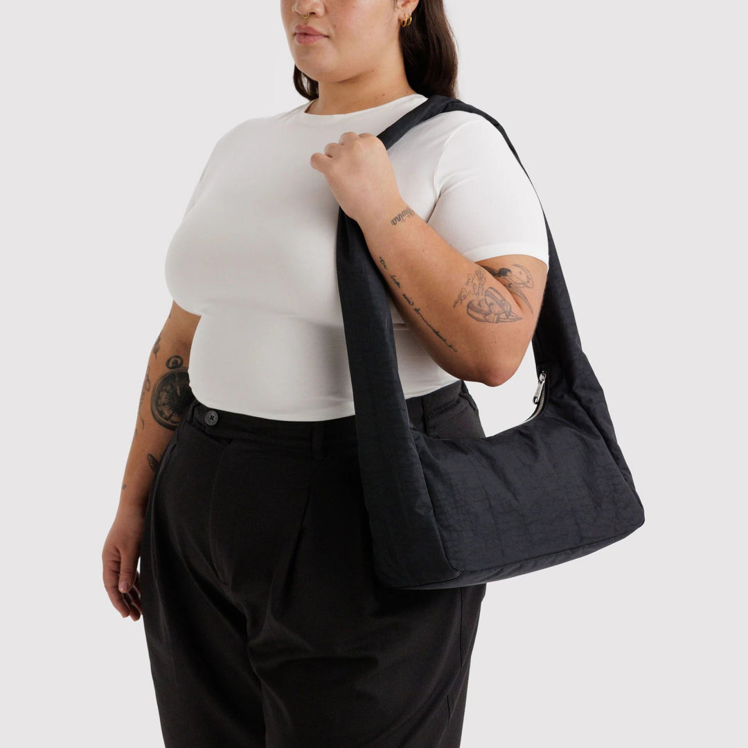 BOLSO - Baggu, Black Nylon Meringue Bag