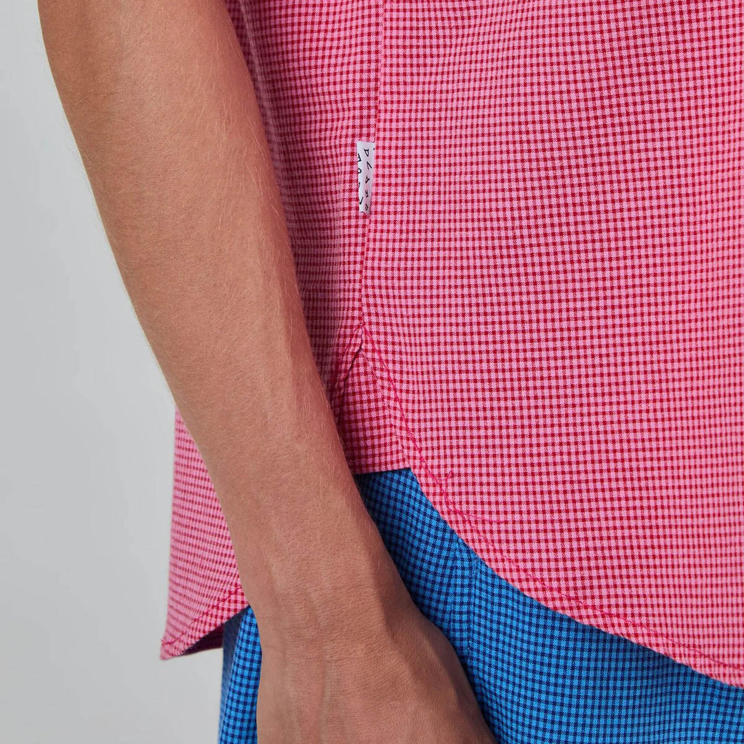 BLUSA - Brava Fabrics, Checks Sin Mangas Rosa