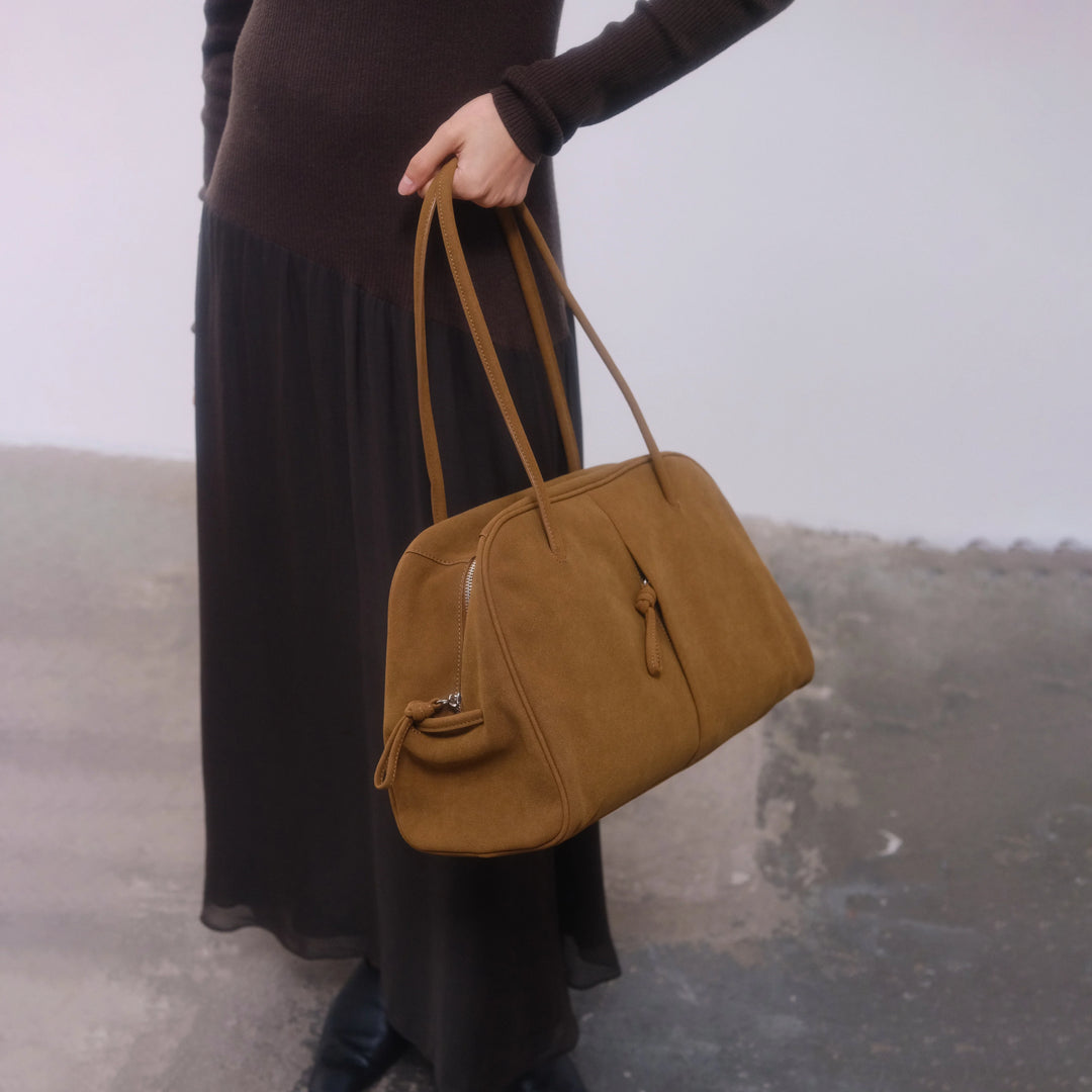 BOLSO - Ölend, Brooklyn Bag Suede Brown