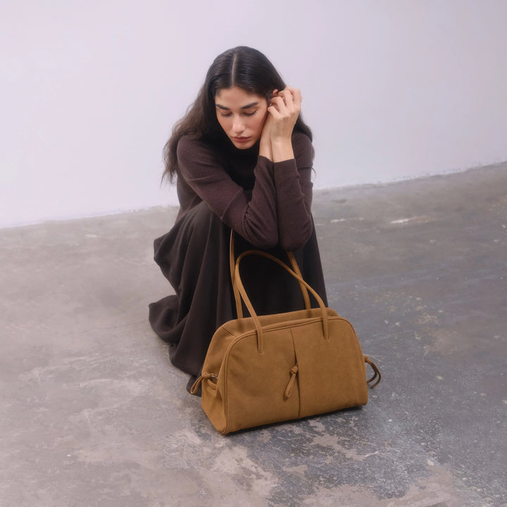 BOLSO - Ölend, Brooklyn Bag Suede Brown