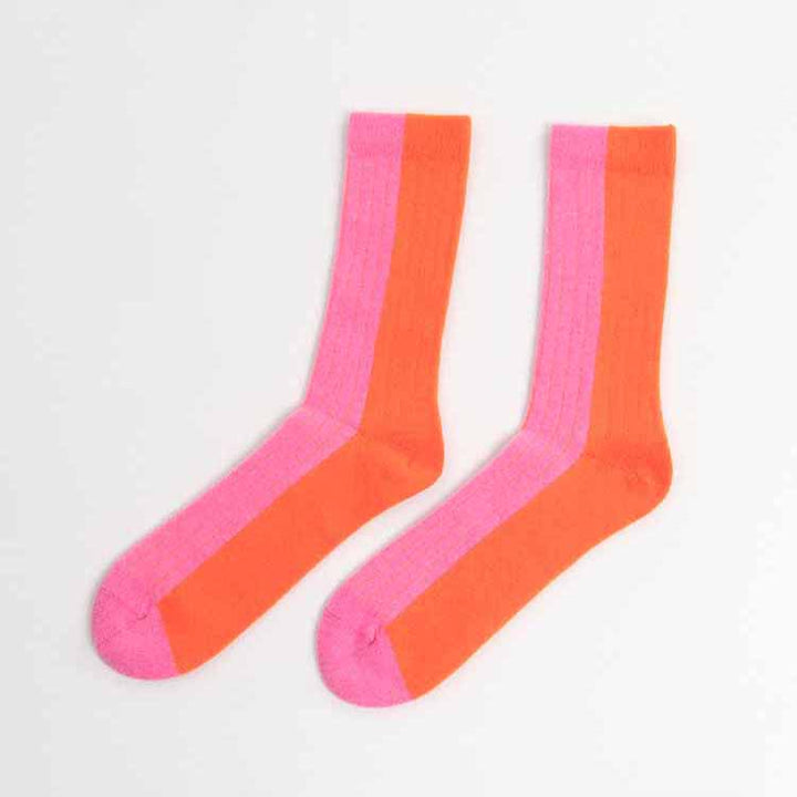 CALCETINES - Suite13Lab, Bicolor Wool Pink