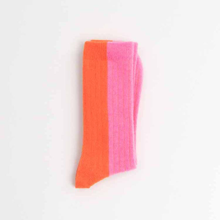 CALCETINES - Suite13Lab, Bicolor Wool Pink