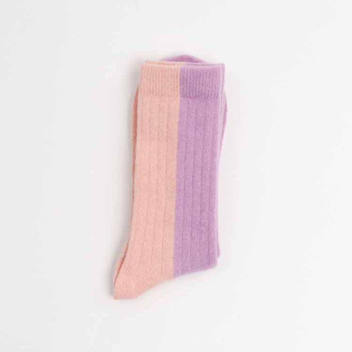 CALCETINES - Suite13Lab, Bicolor Wool Peach