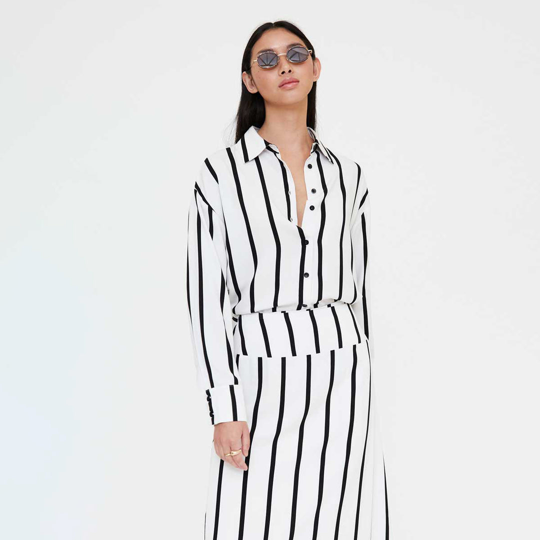 CAMISA - Wild Pony, Estampado Grimaud White