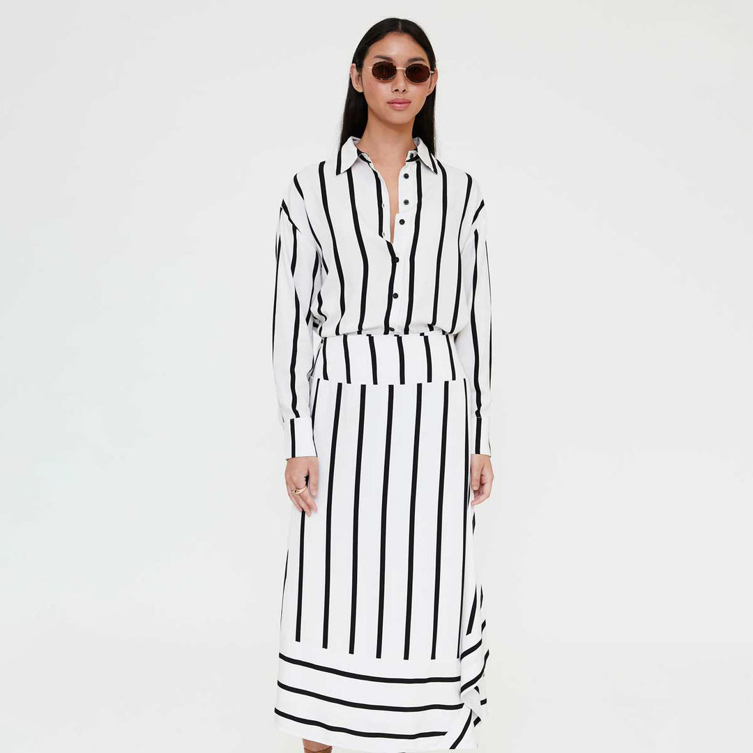 CAMISA - Wild Pony, Estampado Grimaud White