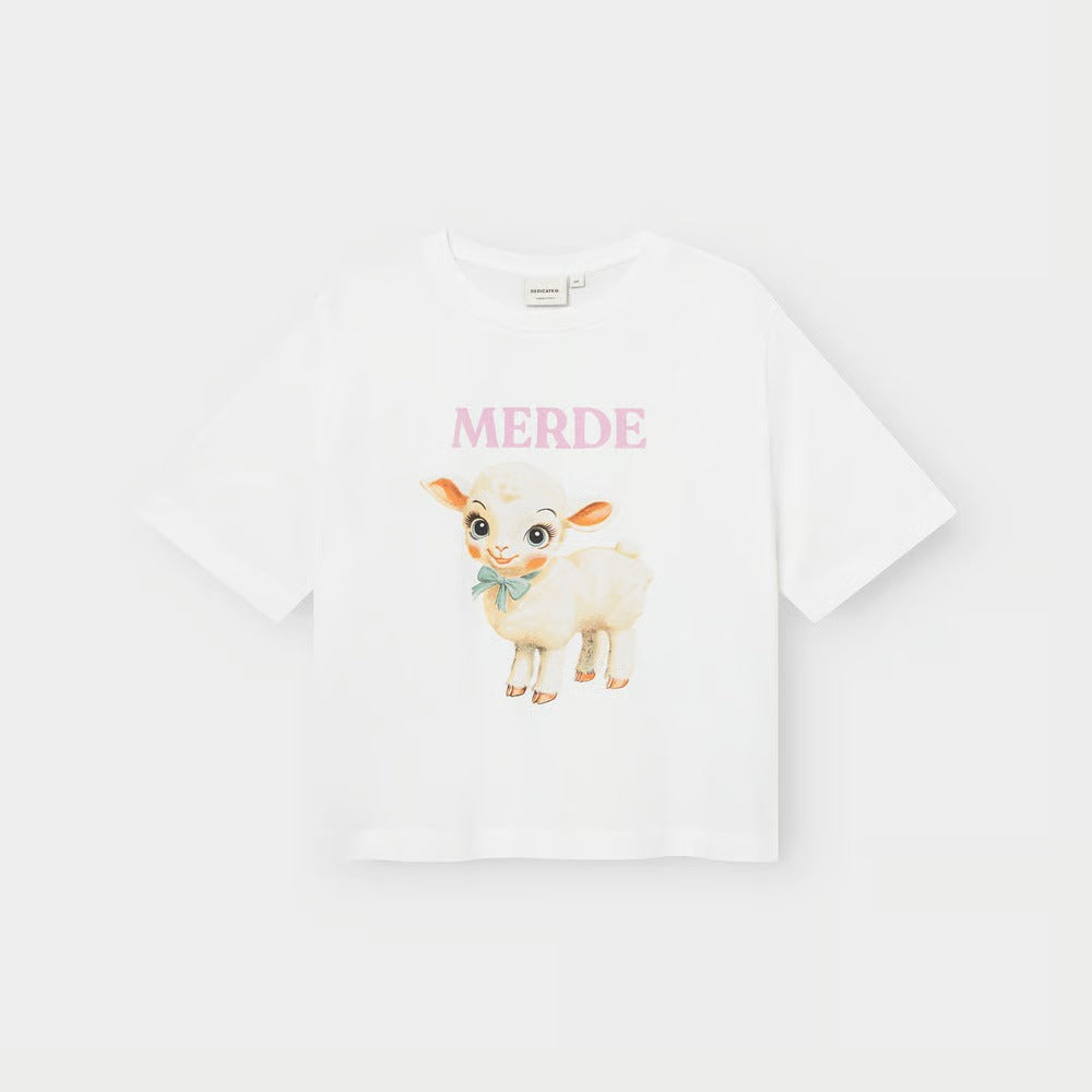 CAMISETA - DEDICATED, Vadstena Lamb White