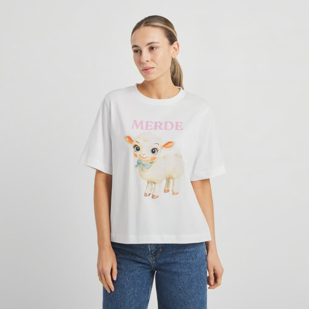 CAMISETA - DEDICATED, Vadstena Lamb White