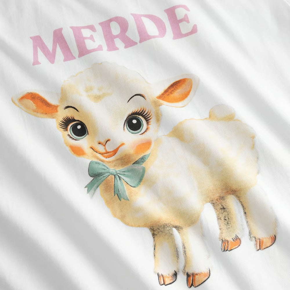 CAMISETA - DEDICATED, Vadstena Lamb White