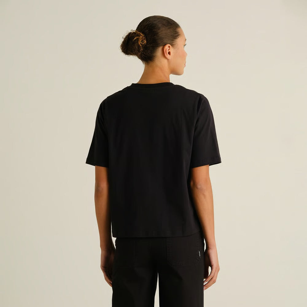 CAMISETA - DEDICATED, Vadstena Painted Swans Black
