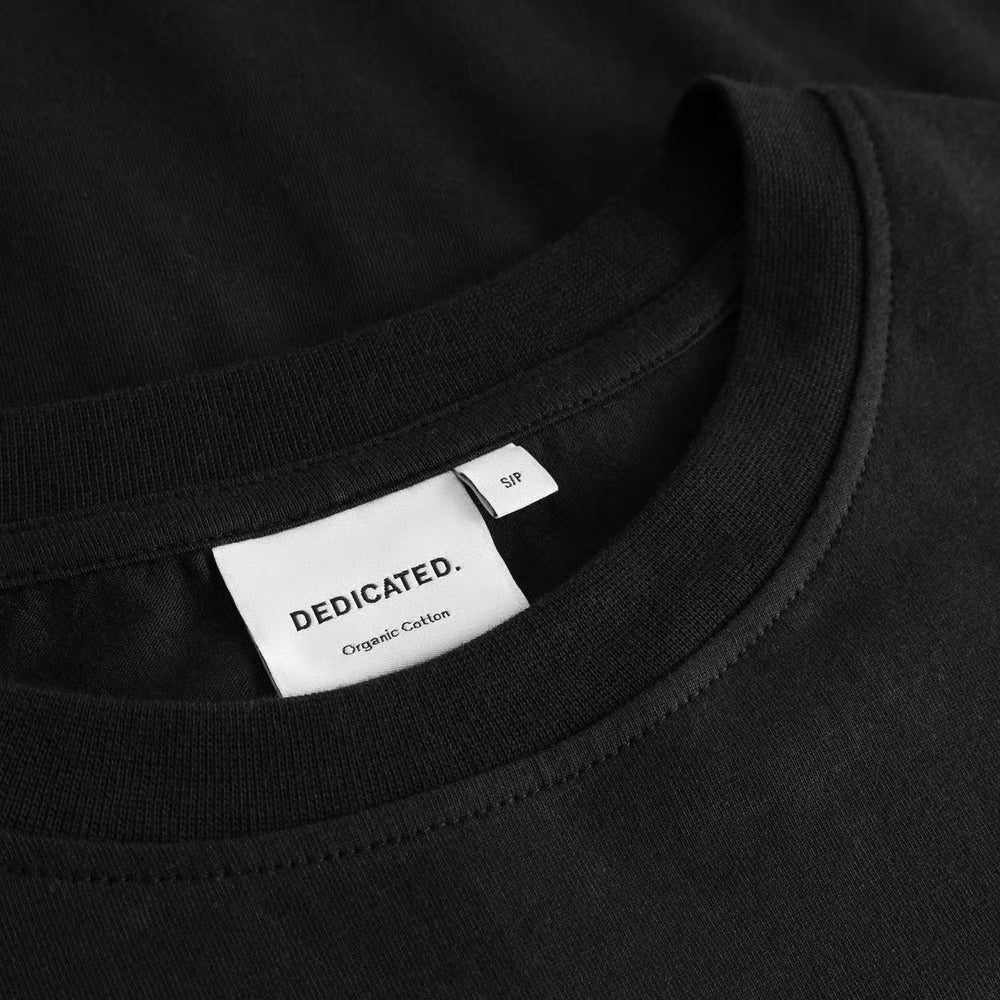 CAMISETA - DEDICATED, Vadstena Painted Swans Black