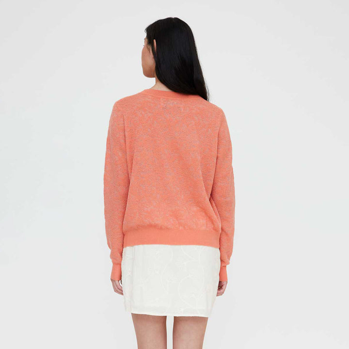 CÁRDIGAN - Wild Pony, Encaje coral