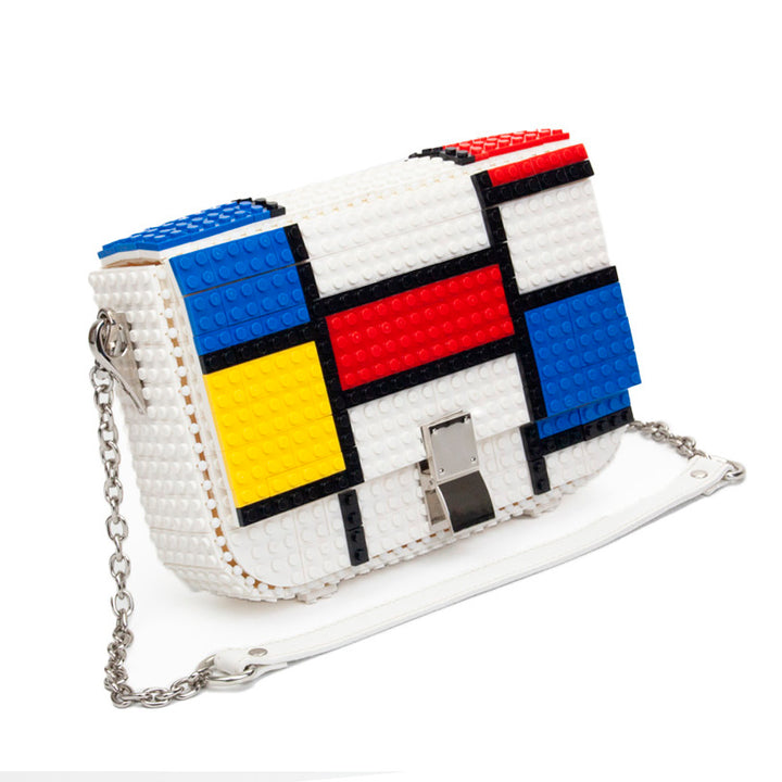 BOLSO - Bag & Block, Mondrian Blanco M