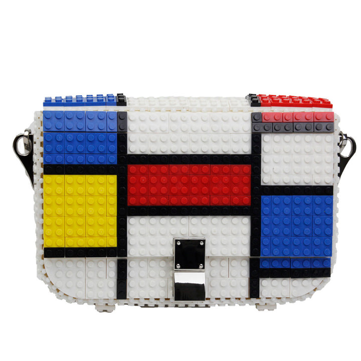 BOLSO - Bag & Block, Mondrian Blanco M
