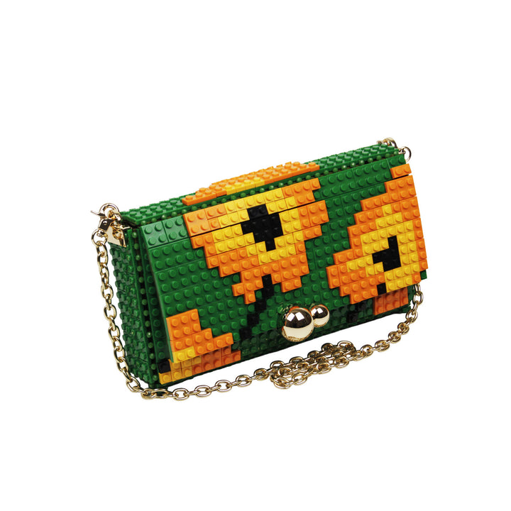 BOLSO - Bag & Block, Flower Tapestry verde