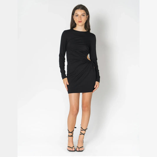 VESTIDO - NU-IN, Long sleeve Mini
