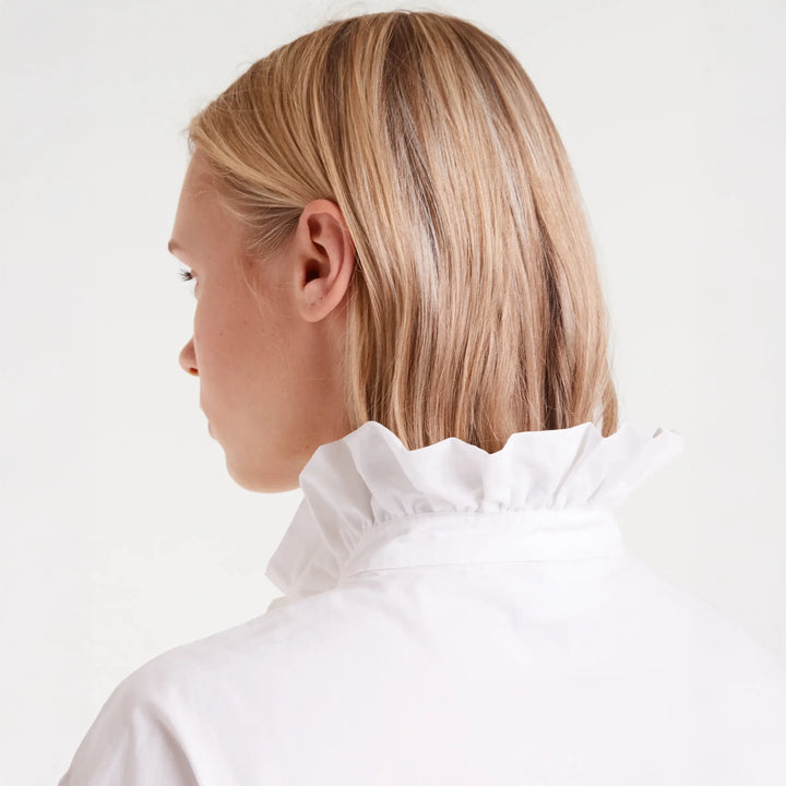CAMISA - Compañía Fantástica, Volantes blanca