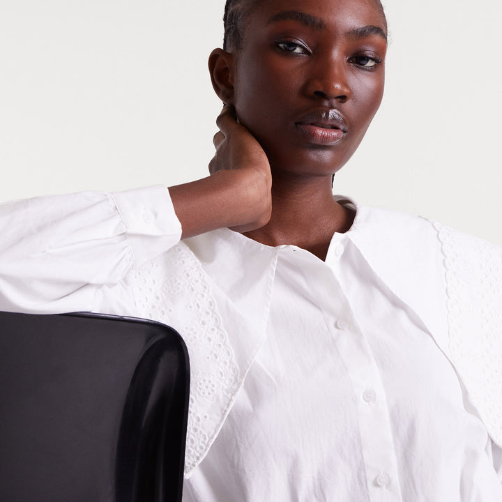 CAMISA - Compañía Fantástica, Maxi solapa blanca